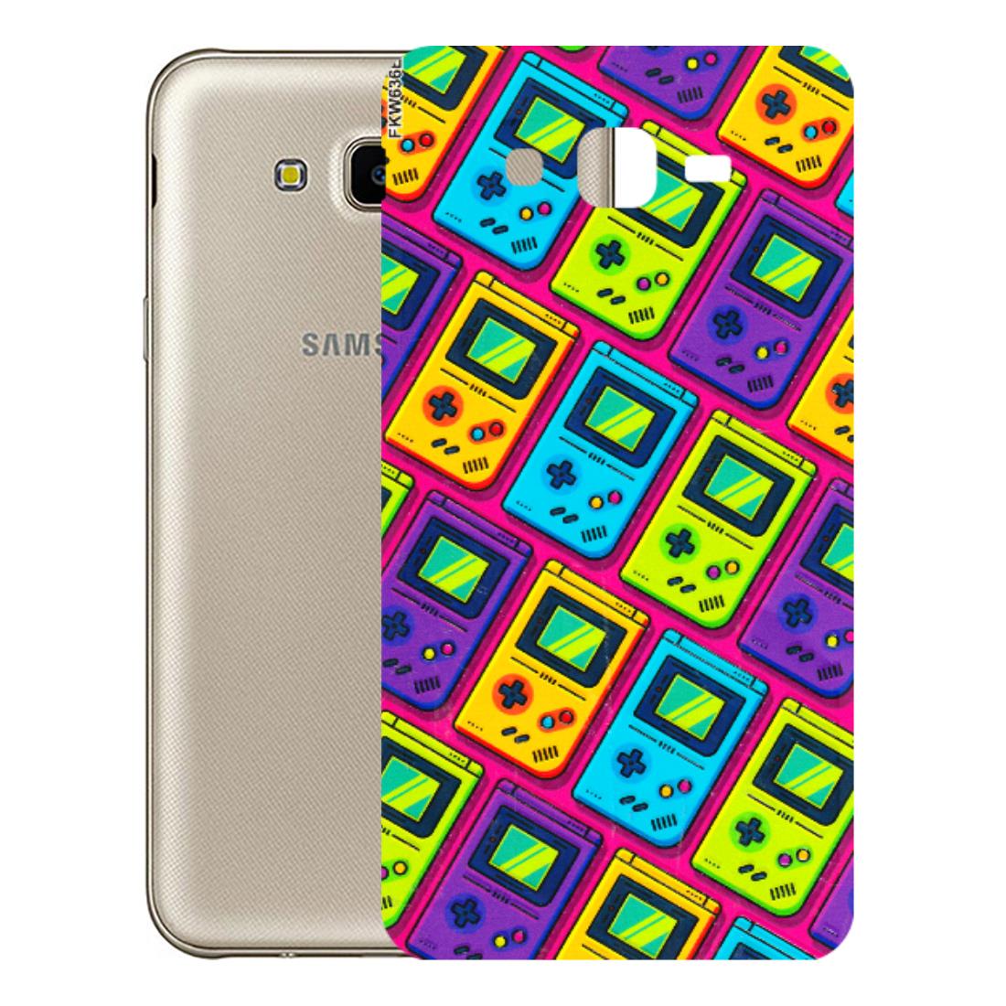 Samsung M/F/Note/Flip and C Phone Skins (All Models) - Gameboy Colourful - 3D Embossed Finish (L-266) Samsung Galaxy J7 Next