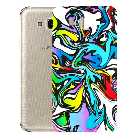 Samsung M/F/Note/Flip and C Phone Skins (All Models) - Abstract Colour Paints - 3D Embossed Finish (L-271) Samsung Galaxy J7 Next