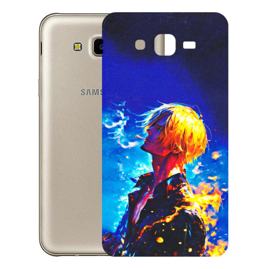 Samsung M/F/Note/Flip and C Phone Skins (All Models) - Sanji Vinsmoke One Piece - 3D Embossed Finish (L-319) Samsung Galaxy J7 Next