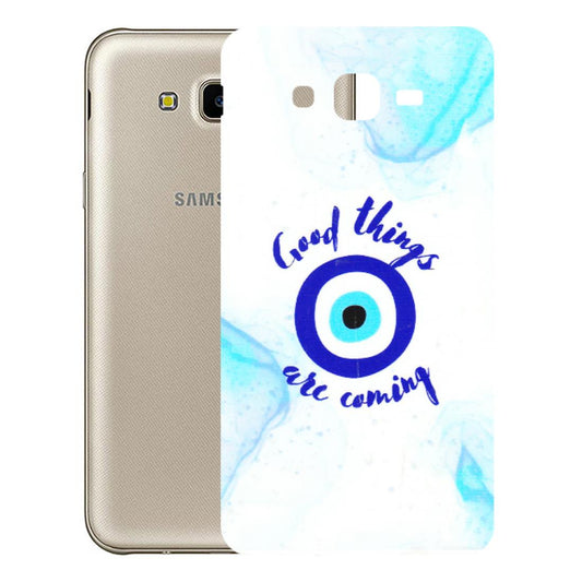 Samsung M/F/Note/Flip and C Phone Skins (All Models) - Evil Eye Good Things Are Coming - 3D Embossed Finish (L-322) Samsung Galaxy J7 Next