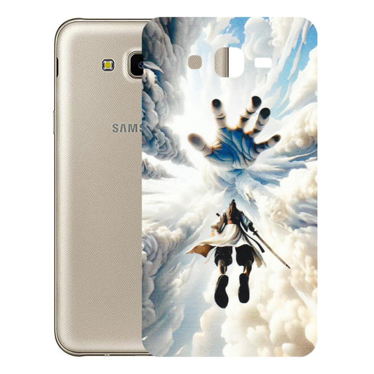 Samsung M/F/Note/Flip and C Phone Skins (All Models) - Big Hand With Monkey King - 3D Embossed Finish (L-323) Samsung Galaxy J7 Next