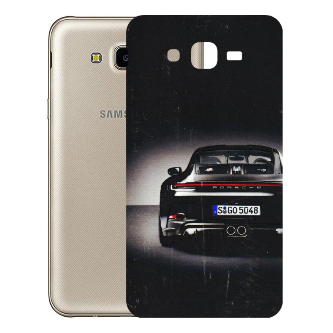 Samsung M/F/Note/Flip and C Phone Skins (All Models) - New Black Porsche GT3 - 3D Embossed Finish (L-327) Samsung Galaxy J7 Next