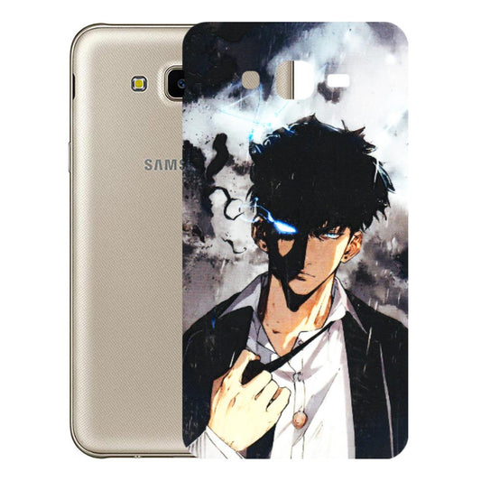 Samsung M/F/Note/Flip and C Phone Skins (All Models) - Sung Jinwoo Manhwa Anime - 3D Embossed Finish (L-328) Samsung Galaxy J7 Next