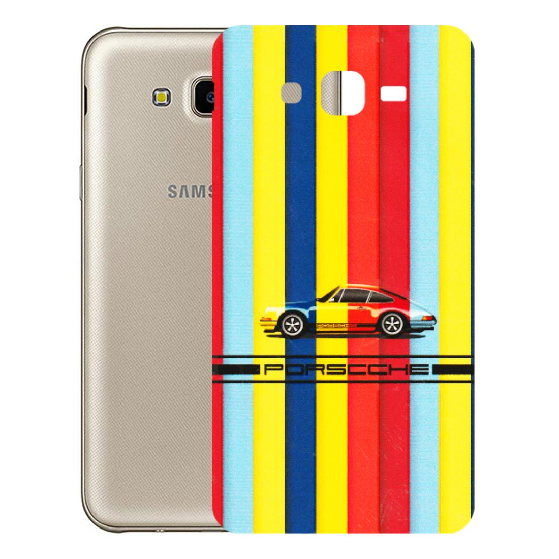 Samsung M/F/Note/Flip and C Phone Skins (All Models) - Multicolour Porche - 3D Embossed Finish (L-39) Samsung Galaxy J7 Next