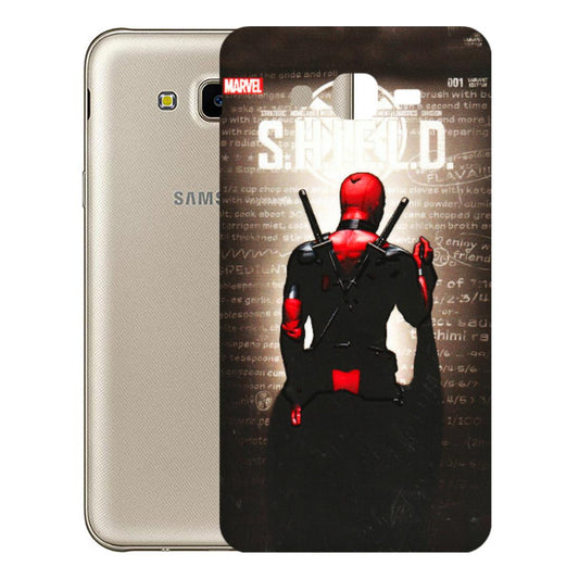 Samsung M/F/Note/Flip and C Phone Skins (All Models) - Deadpool - 3D Embossed Finish (L-56) Samsung Galaxy J7 Next