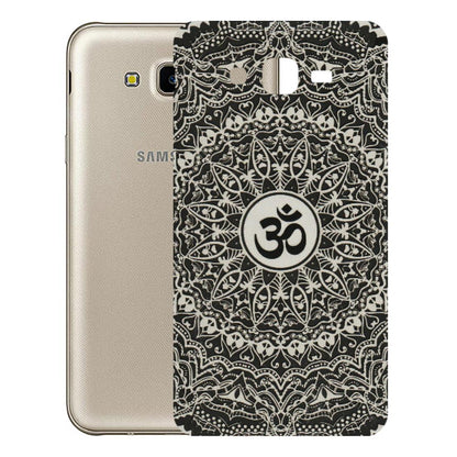 Samsung M/F/Note/Flip and C Phone Skins (All Models) - Aum Elegant Mandala - 3D Embossed Finish (L-62) Samsung Galaxy J7 Next