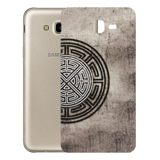 Samsung M/F/Note/Flip and C Phone Skins (All Models) - Mysterious Circular Design - 3D Embossed Finish (L-63) Samsung Galaxy J7 Next