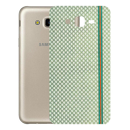 Samsung M/F/Note/Flip and C Phone Skins (All Models) - Gucci Fabric Pattern - 3D Embossed Finish (L-73) Samsung Galaxy J7 Next