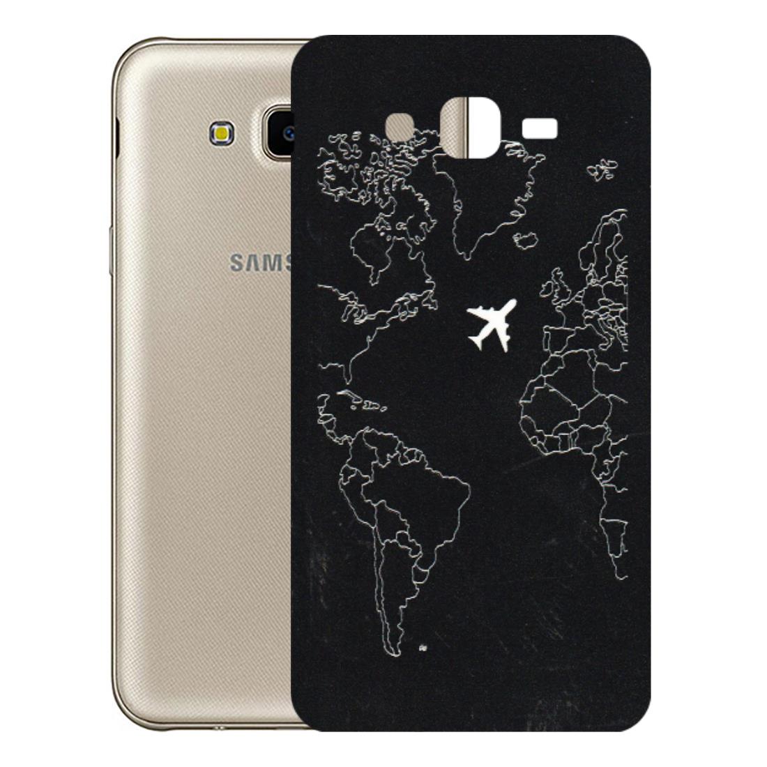 Samsung M/F/Note/Flip and C Phone Skins (All Models) - Never Ending Travel - 3D Embossed Finish (L-79) Samsung Galaxy J7 Next