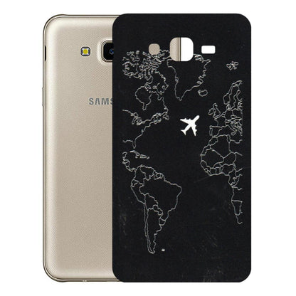Samsung M/F/Note/Flip and C Phone Skins (All Models) - Never Ending Travel - 3D Embossed Finish (L-79) Samsung Galaxy J7 Next