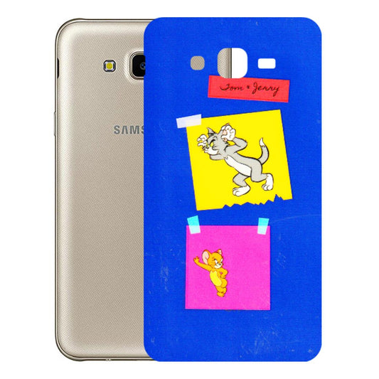 Samsung M/F/Note/Flip and C Phone Skins (All Models) - Tom N Jerry Sticky Notes - 3D Embossed Finish (L-88) Samsung Galaxy J7 Next