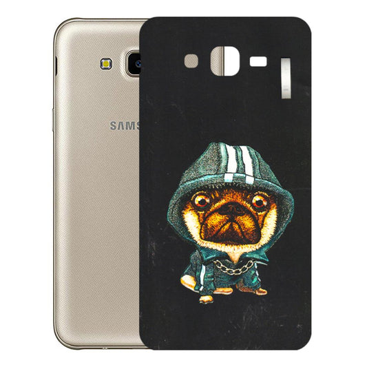 Samsung M/F/Note/Flip and C Phone Skins (All Models) - Puppy N Hoodie - 3D Embossed Finish (L-90) Samsung Galaxy J7 Next