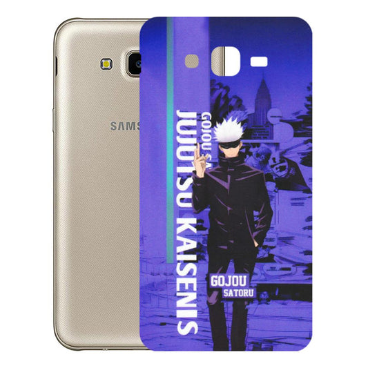 Samsung M/F/Note/Flip and C Phone Skins (All Models) - Jujutsu Kaisen Gojo - Matte Finish (M-05) Samsung Galaxy J7 Next