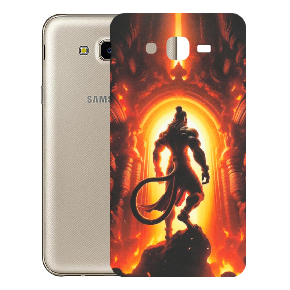 Samsung M/F/Note/Flip and C Phone Skins (All Models) - HanumanJi - Matte Finish (M-06) Samsung Galaxy J7 Next