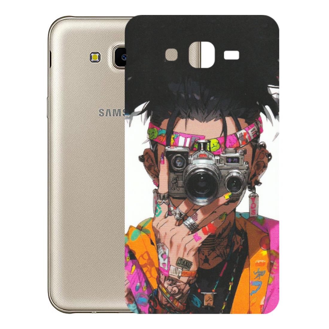 Samsung M/F/Note/Flip and C Phone Skins (All Models) - Camera Lover Girl - Matte Finish (M-09) Samsung Galaxy J7 Next