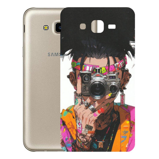 Samsung M/F/Note/Flip and C Phone Skins (All Models) - Camera Lover Girl - Matte Finish (M-09) Samsung Galaxy J7 Next