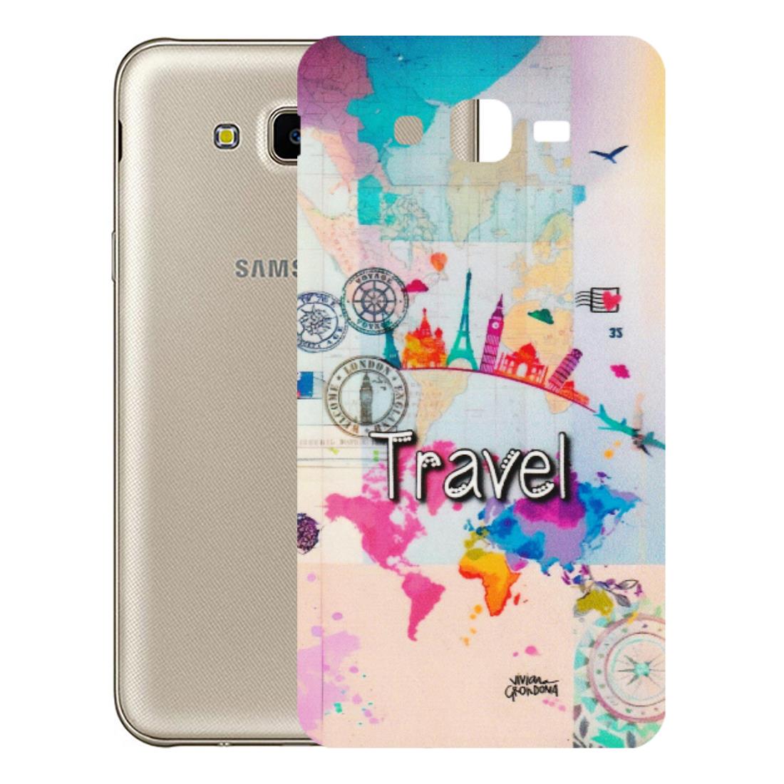 Samsung M/F/Note/Flip and C Phone Skins (All Models) - Travel The Wonders - Matte Finish (M-108) Samsung Galaxy J7 Next