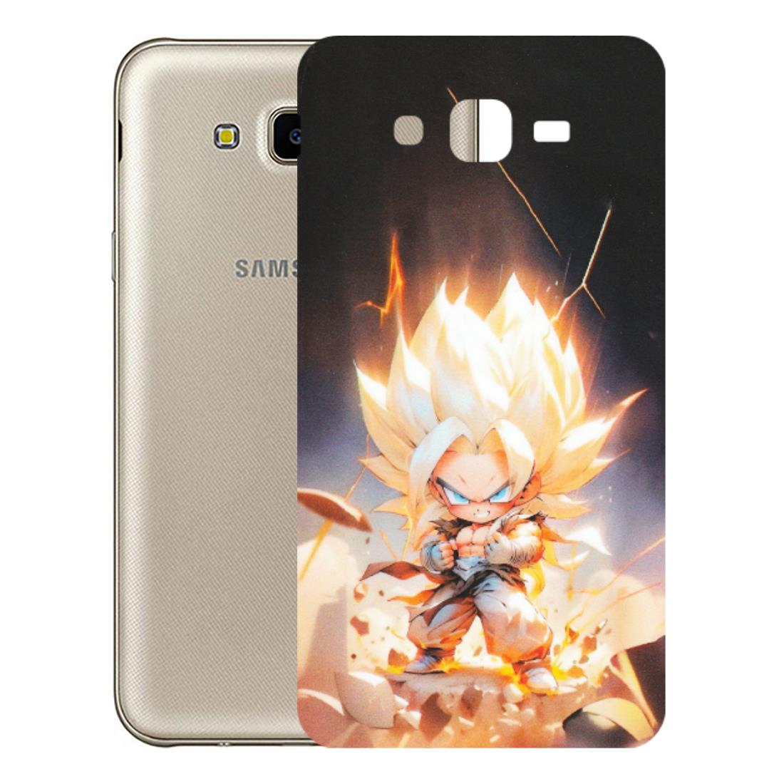 Samsung M/F/Note/Flip and C Phone Skins (All Models) - Goku Dragon Cute Anime - Matte Finish (M-131) Samsung Galaxy J7 Next