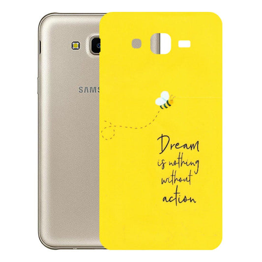 Samsung M/F/Note/Flip and C Phone Skins (All Models) - Dream Is Nothing Without Action - Matte Finish (M-138) Samsung Galaxy J7 Next