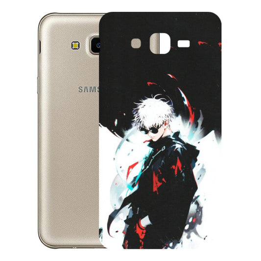 Samsung M/F/Note/Flip and C Phone Skins (All Models) - Gojo Powerful Charater Kaisen Anime - Matte Finish (M-144) Samsung Galaxy J7 Next