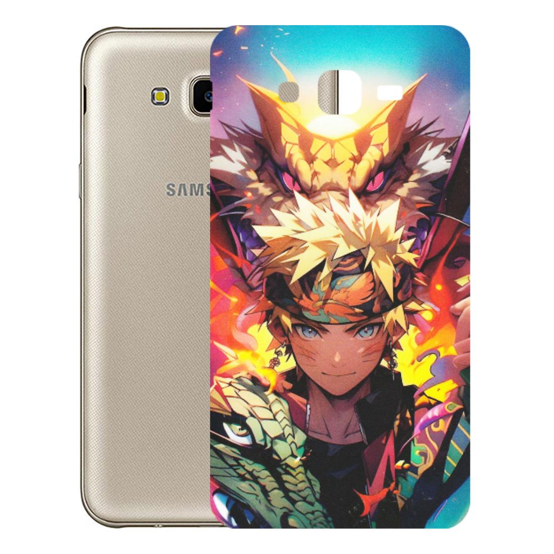 Samsung M/F/Note/Flip and C Phone Skins (All Models) - Angry Naruto Anime - Matte Finish (M-148) Samsung Galaxy J7 Next