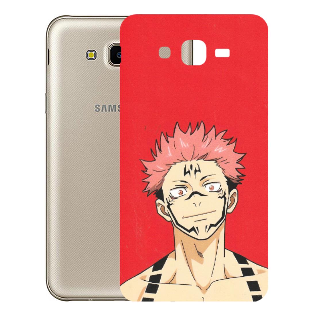 Samsung M/F/Note/Flip and C Phone Skins (All Models) - Ryomen Sukuna Fun Anime - Matte Finish (M-153) Samsung Galaxy J7 Next