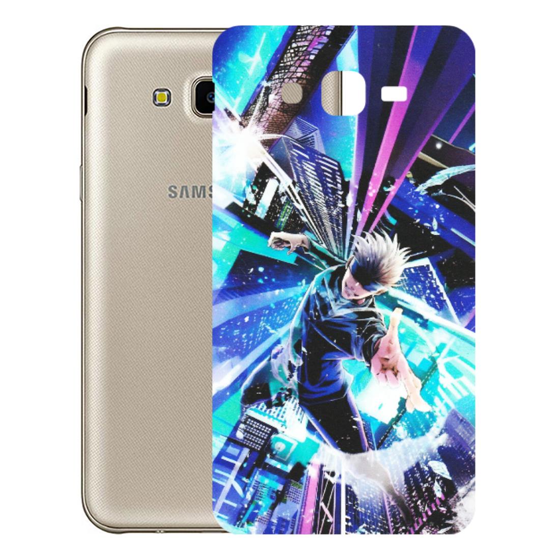 Samsung M/F/Note/Flip and C Phone Skins (All Models) - Manga Action Jujustu Kaisen Anime - Matte Finish (M-155) Samsung Galaxy J7 Next