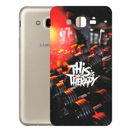 Samsung M/F/Note/Flip and C Phone Skins (All Models) - GYM Lover Therapy - Matte Finish (M-160) Samsung Galaxy J7 Next