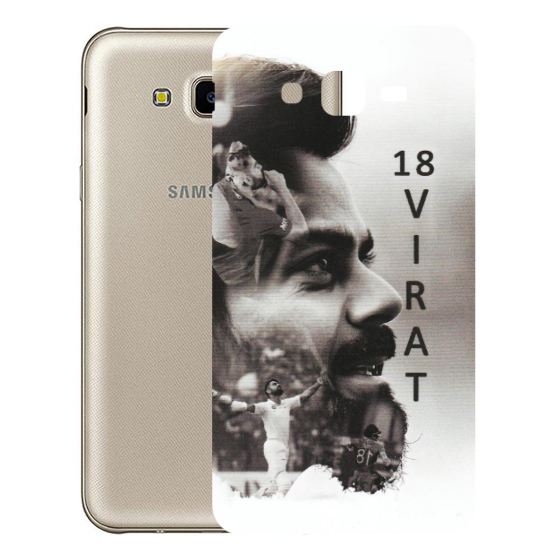 Samsung M/F/Note/Flip and C Phone Skins (All Models) - Virat Kohli Cricketer - Matte Finish (M-163) Samsung Galaxy J7 Next