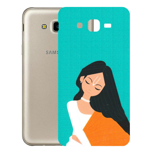 Samsung M/F/Note/Flip and C Phone Skins (All Models) - Radhe Radhe With Hindu Symbol - Matte Finish (M-164) Samsung Galaxy J7 Next
