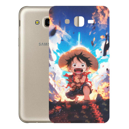 Samsung M/F/Note/Flip and C Phone Skins (All Models) - Toon One Piece Cute Character - Matte Finish (M-35) Samsung Galaxy J7 Next