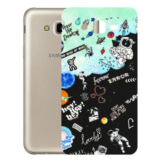 Samsung M/F/Note/Flip and C Phone Skins (All Models) - Living In A Space Dream - Matte Finish (M-46) Samsung Galaxy J7 Next