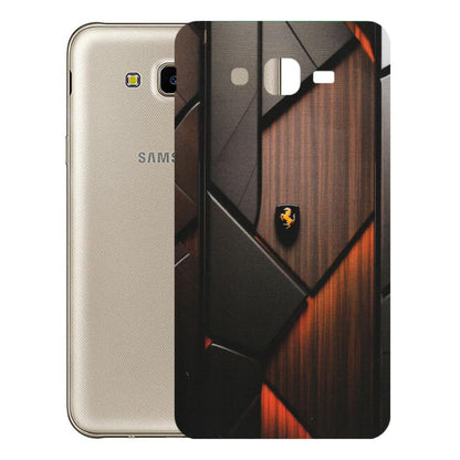Samsung M/F/Note/Flip and C Phone Skins (All Models) - Lambo Beauty Wood Pattern Sober - Matte Finish (M-51) Samsung Galaxy J7 Next