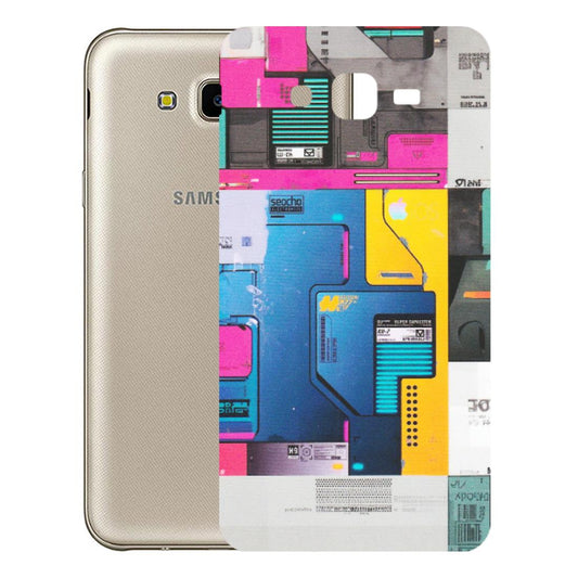 Samsung M/F/Note/Flip and C Phone Skins (All Models) - Colourfull Motherboard Internals - Matte Finish (M-55) Samsung Galaxy J7 Next