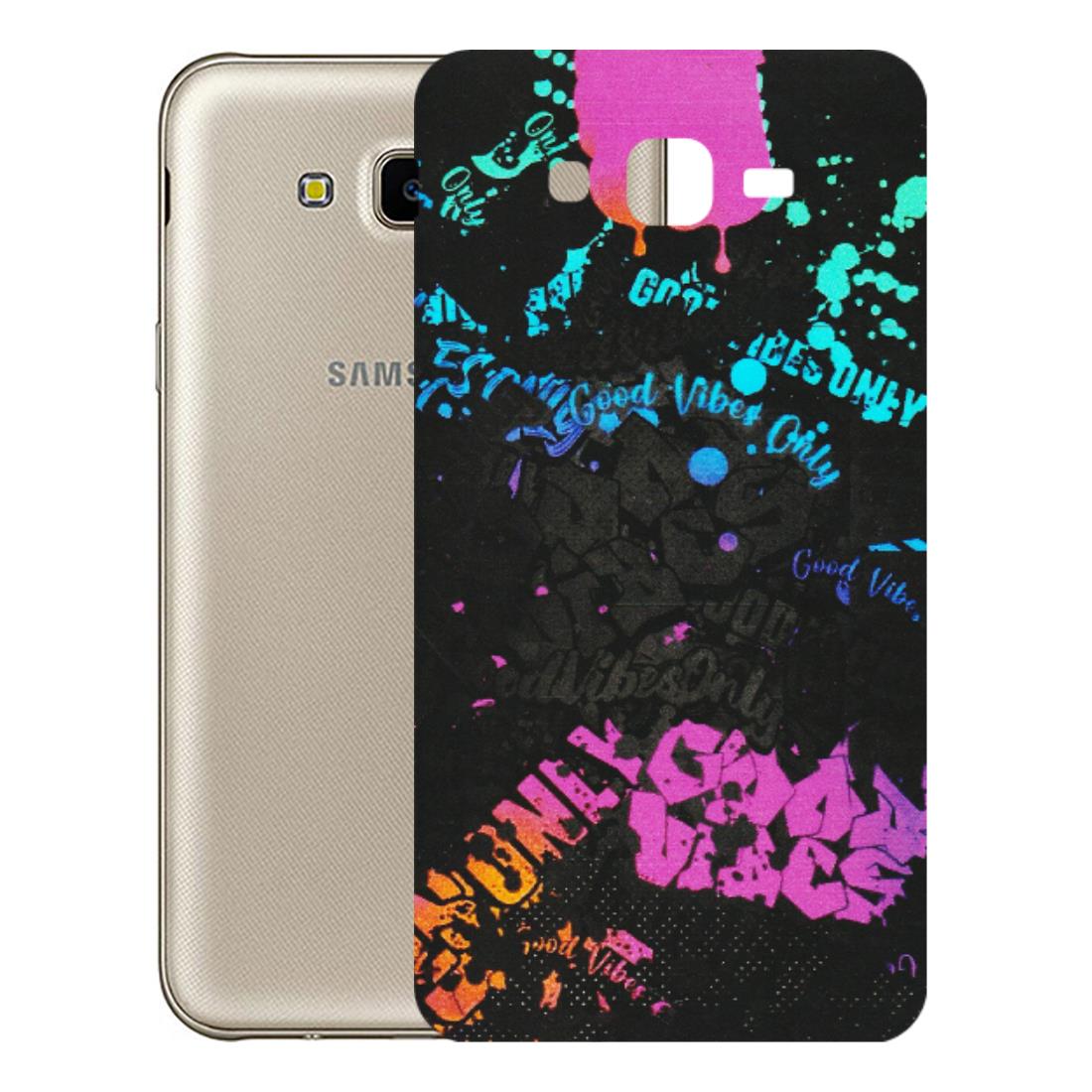 Samsung M/F/Note/Flip and C Phone Skins (All Models) - Majestic Black Vibes - Matte Finish (M-62) Samsung Galaxy J7 Next