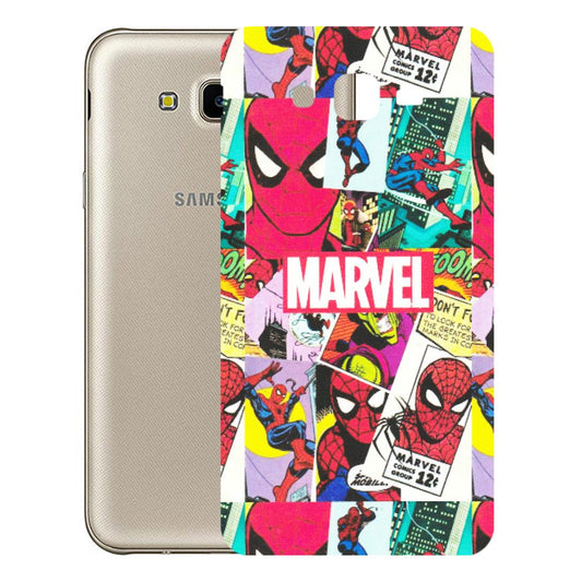 Samsung M/F/Note/Flip and C Phone Skins (All Models) - Marvel Comic Spiderman Grafitti - Matte Finish (M-72) Samsung Galaxy J7 Next