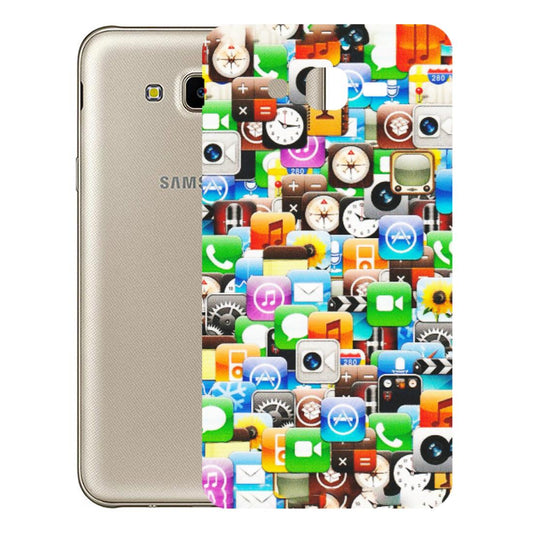 Samsung M/F/Note/Flip and C Phone Skins (All Models) - All Apple Icons - Matte Finish (M-93) Samsung Galaxy J7 Next