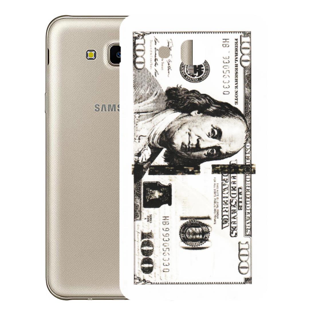 Samsung M/F/Note/Flip and C Phone Skins (All Models) - 100 Dollar Currency - Transparent Finish (T-01) Samsung Galaxy J7 Next