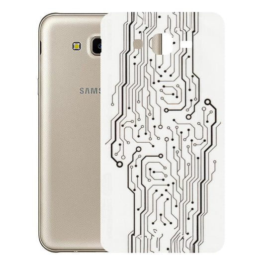 Samsung M/F/Note/Flip and C Phone Skins (All Models) - Tech Circuits - Transparent Finish (T-03) Samsung Galaxy J7 Next
