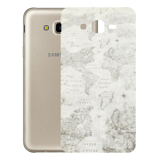 Samsung M/F/Note/Flip and C Phone Skins (All Models) - World Travel Map - Transparent Finish (T-04) Samsung Galaxy J7 Next