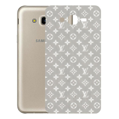 Samsung M/F/Note/Flip and C Phone Skins (All Models) - Luxury Brands Logo - Transparent Finish (T-07) Samsung Galaxy J7 Next