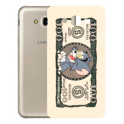 Samsung M/F/Note/Flip and C Phone Skins (All Models) - One Hundred Dollar Tom - Transparent Finish (T-16) Samsung Galaxy J7 Next