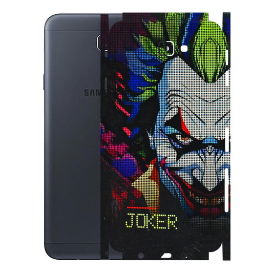Samsung M/F/Note/Flip and C Phone Skins (All Models) - Joker Dot Matrix - 3D Embossed Finish (L-08) Samsung Galaxy J7 Prime