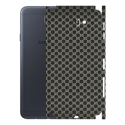 Samsung M/F/Note/Flip and C Phone Skins (All Models) - Black G Print - 3D Embossed Finish (L-109) Samsung Galaxy J7 Prime