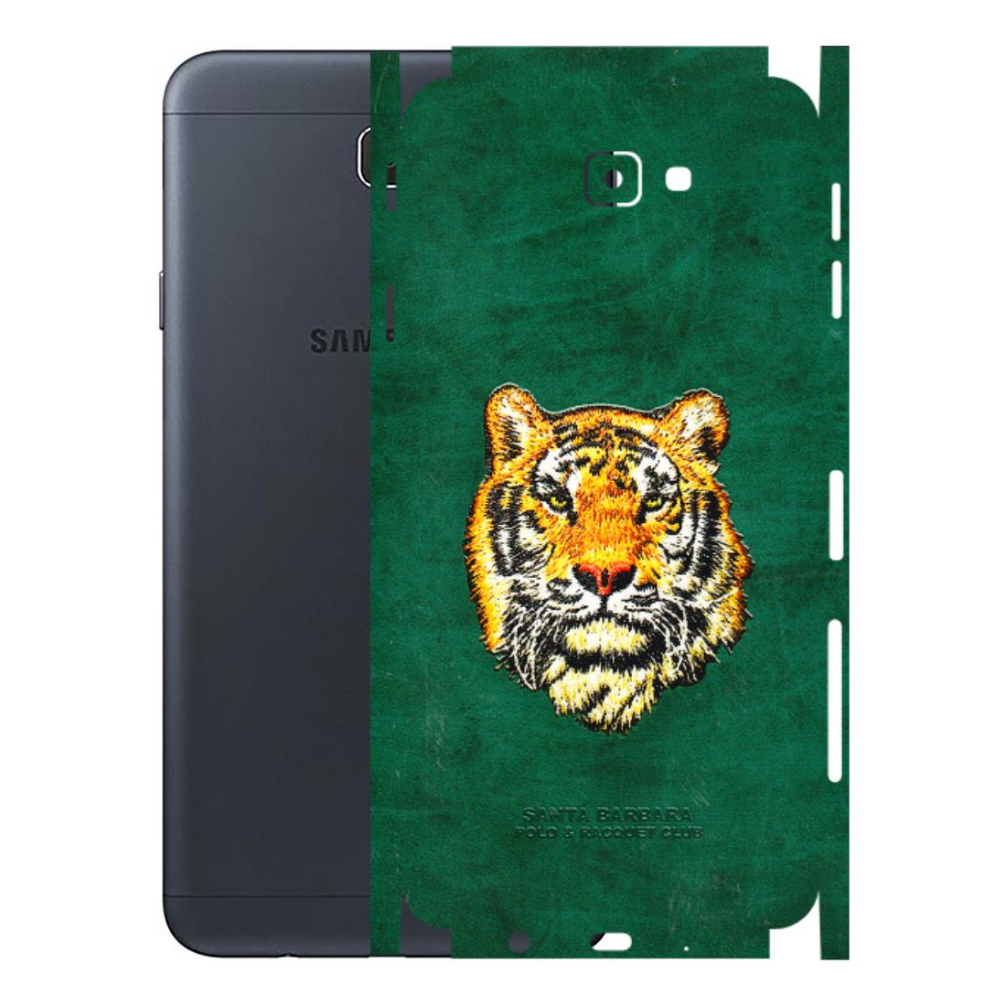 Samsung M/F/Note/Flip and C Phone Skins (All Models) - Leather Feel Tiger - 3D Embossed Finish (L-111) Samsung Galaxy J7 Prime