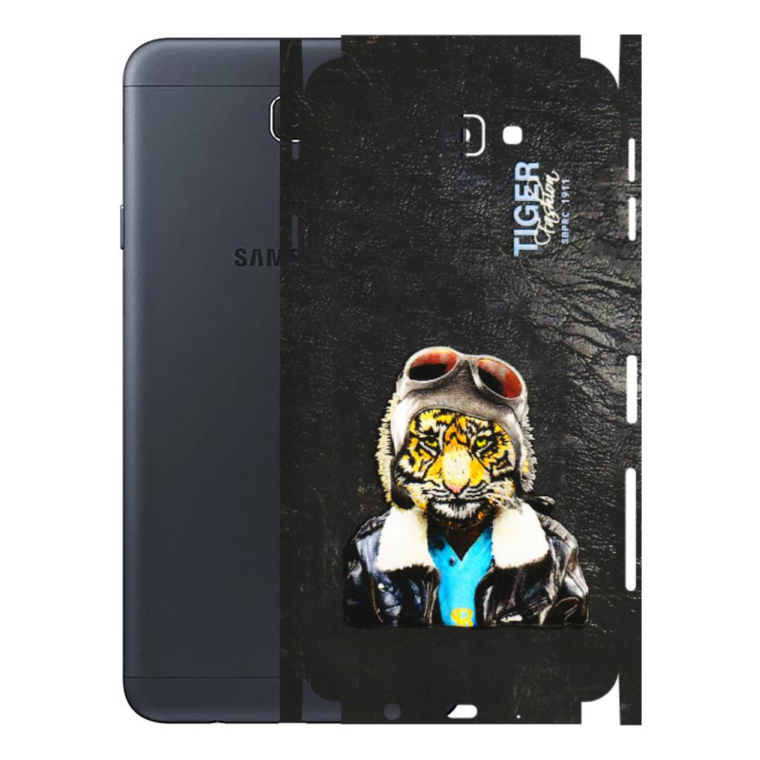Samsung M/F/Note/Flip and C Phone Skins (All Models) - Rider Tiger - 3D Embossed Finish (L-113) Samsung Galaxy J7 Prime