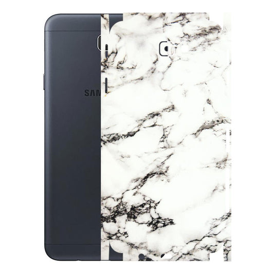 Samsung M/F/Note/Flip and C Phone Skins (All Models) - Black and White Marble Texture - 3D Embossed Finish (L-124) Samsung Galaxy J7 Prime