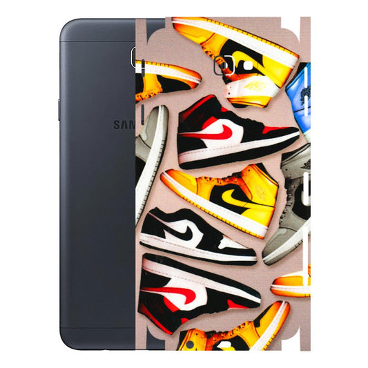 Samsung M/F/Note/Flip and C Phone Skins (All Models) - Sneaker Lover - 3D Embossed Finish (L-135) Samsung Galaxy J7 Prime
