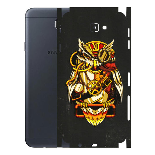 Samsung M/F/Note/Flip and C Phone Skins (All Models) - Classy Smart Owl - 3D Embossed Finish (L-144) Samsung Galaxy J7 Prime