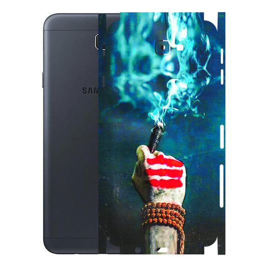 Samsung M/F/Note/Flip and C Phone Skins (All Models) - Mahadev Bhakt - 3D Embossed Finish (L-146) Samsung Galaxy J7 Prime